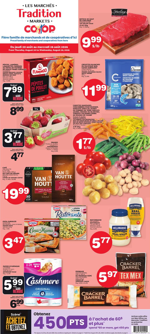 Circulaire Les Marchés Tradition - Nouveau-Brunswick - Page 1