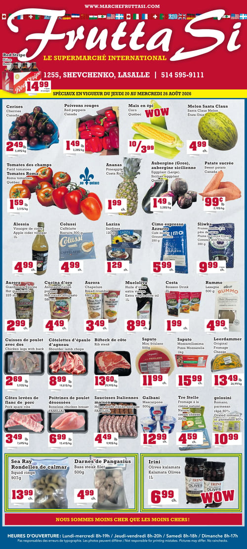 Circulaire Marché Frutta Si - Page 1
