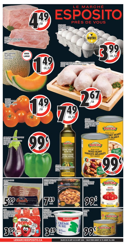 Circulaire Le Marché Esposito - Page 1