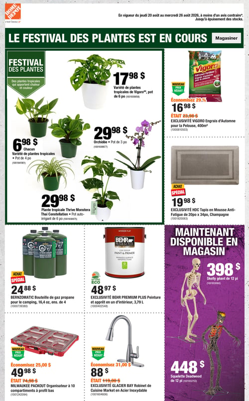 Circulaire Home Depot - Page 1