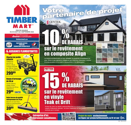 Circulaire Timber Mart - Page 1