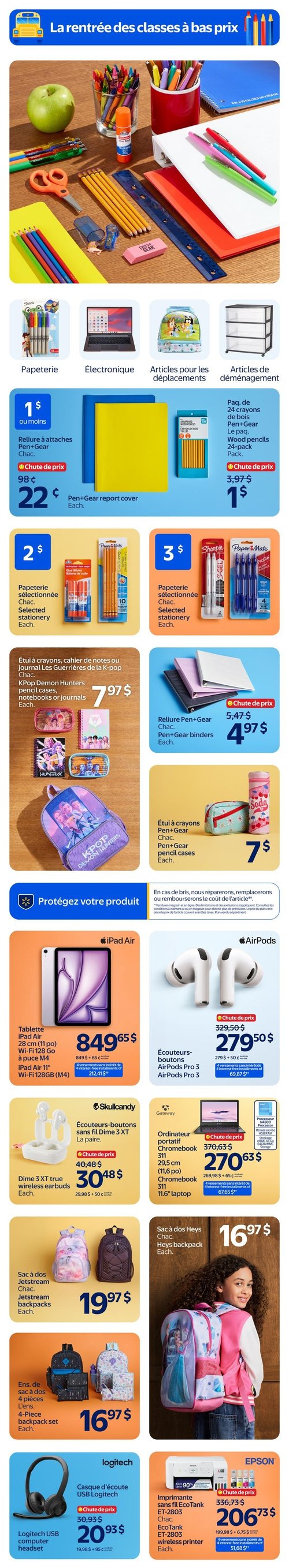 Circulaire Walmart - Rentrée Scolaire - Page 5