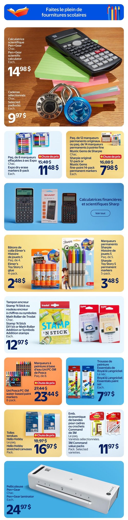 Circulaire Walmart - Rentrée Scolaire - Page 6