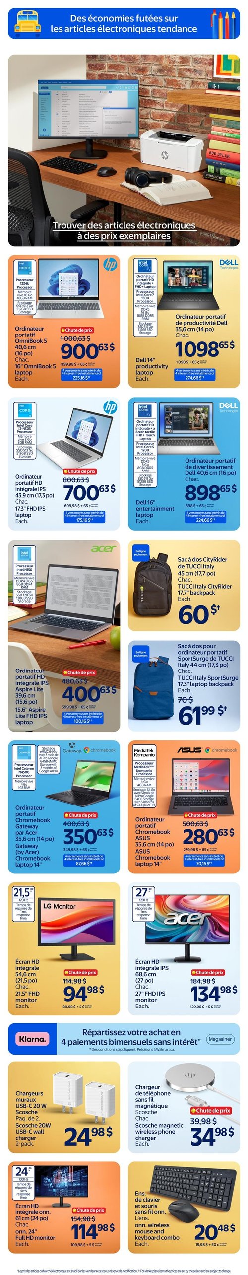 Circulaire Walmart - Rentrée Scolaire - Page 8