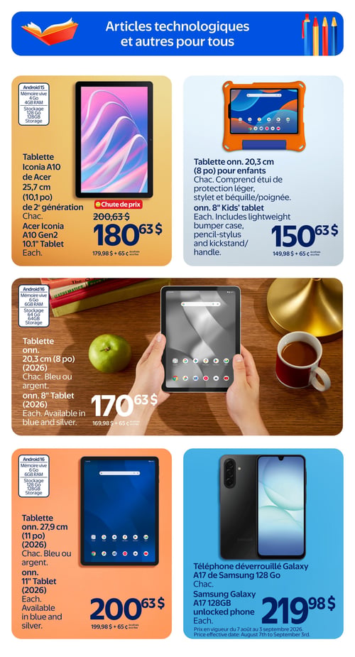 Circulaire Walmart - Rentrée Scolaire - Page 10