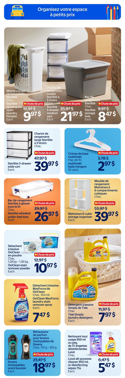 Circulaire Walmart - Rentrée Scolaire - Page 16