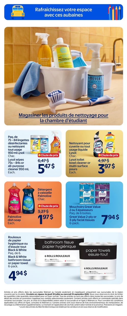 Circulaire Walmart - Rentrée Scolaire - Page 17