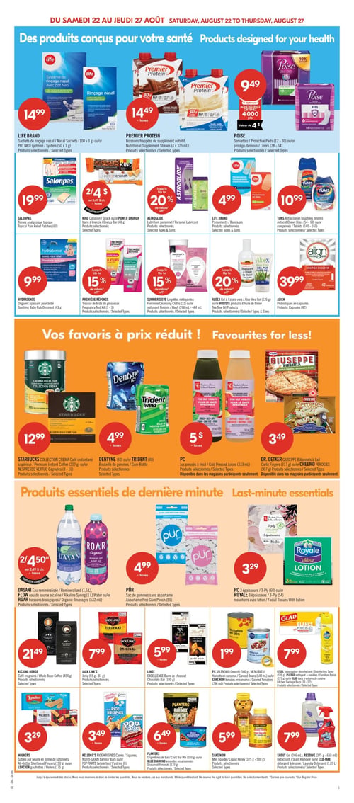 Circulaire Pharmaprix - Page 15