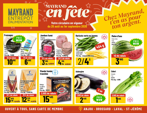 Circulaire Mayrand Entrepôt D'alimentation - Page 3