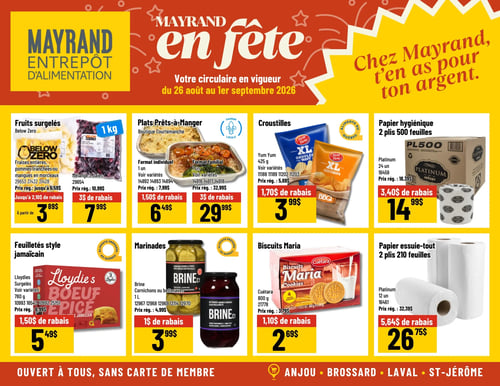 Circulaire Mayrand Entrepôt D'alimentation - Page 4