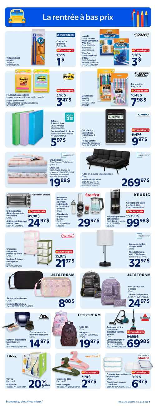Circulaire Walmart - Page 7