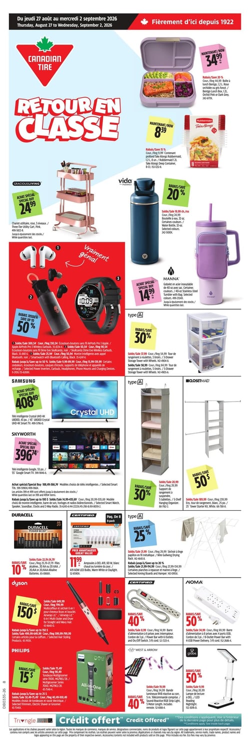 Circulaire Canadian Tire - Page 2