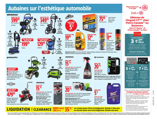 Circulaire Canadian Tire - Page 32