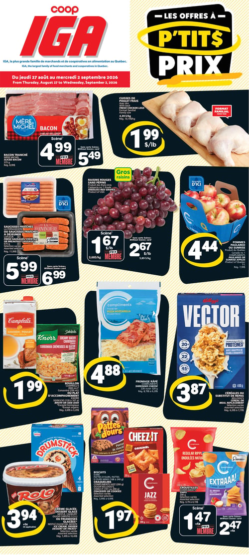 Circulaire IGA Coop - Îles de la Madeleine - Page 1