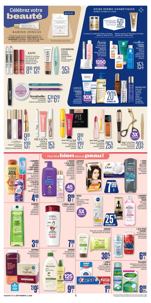 Circulaire Jean Coutu - Santé Beauté - Page 2