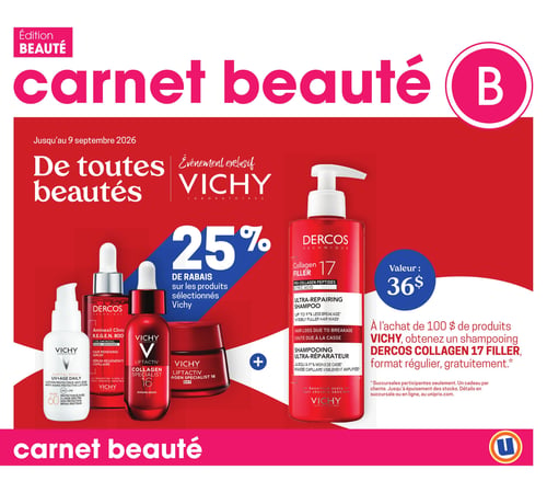 Circulaire Uniprix - Carnet Beauté - Page 1