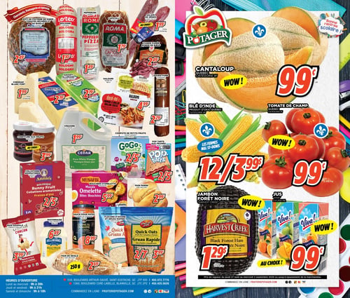 Circulaire Fruiterie Potager Saint-Eustache / Blainville - Page 1