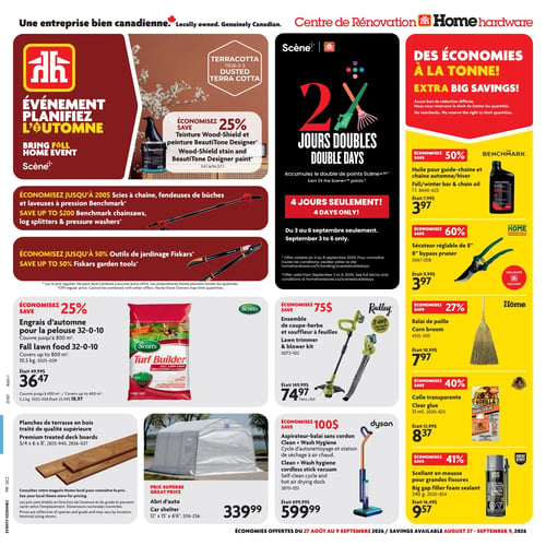 Circulaire Home Hardware - Centre de Rénovation - Page 1