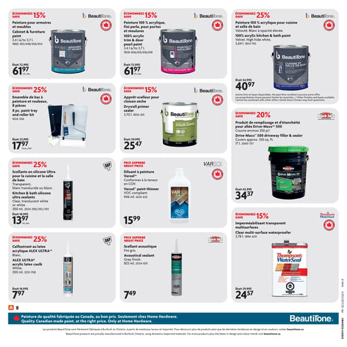 Circulaire Home Hardware - Centre de Rénovation - Page 20