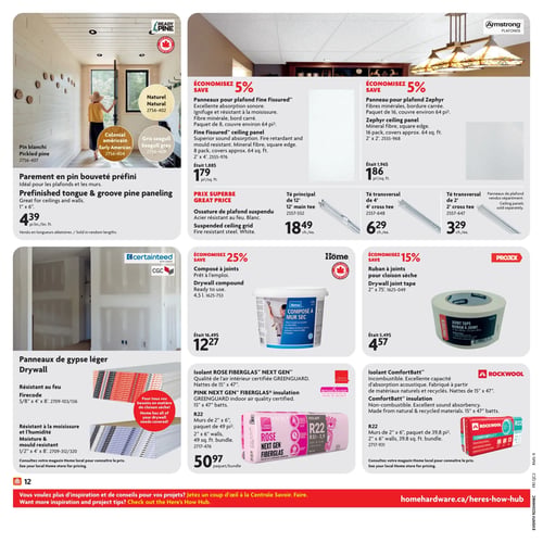 Circulaire Home Hardware - Centre de Rénovation - Page 25