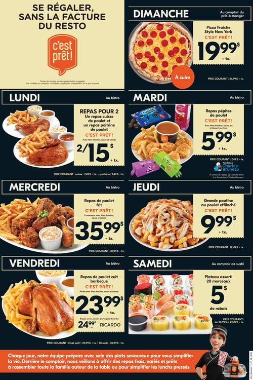 Circulaire IGA - Se régaler, sans la facture du resto - Page 3