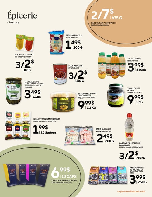 Circulaire Aurès - Supermarché maghrébin - Page 3