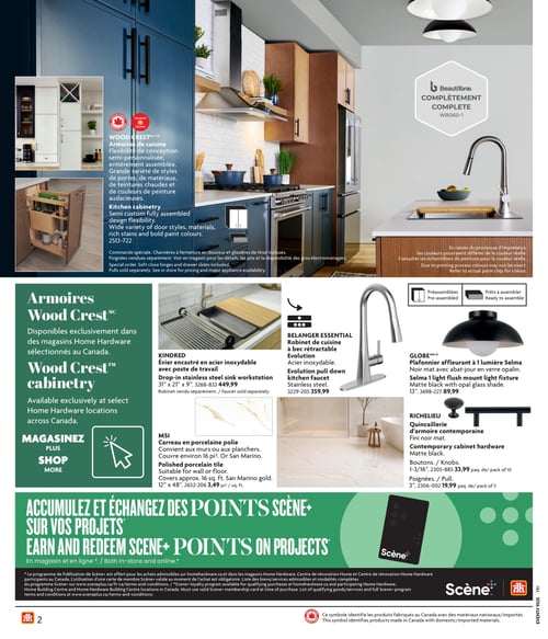 Circulaire Home Hardware - Cuisine et Salle de Bain - Page 2