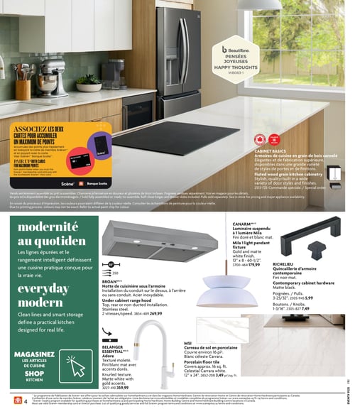 Circulaire Home Hardware - Cuisine et Salle de Bain - Page 4