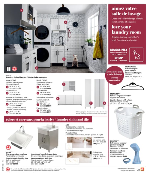 Circulaire Home Hardware - Cuisine et Salle de Bain - Page 23