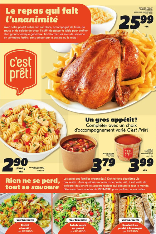 Circulaire IGA Coop Nouveau Brunswick - Se régaler, sans la facture du resto - Page 2