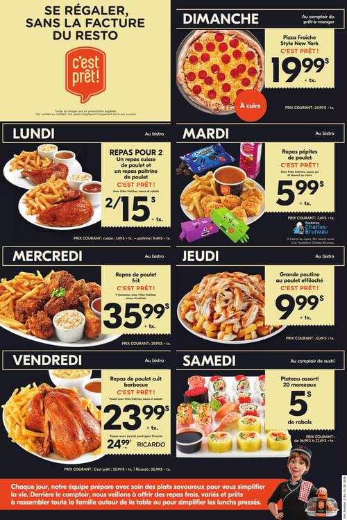 Circulaire IGA Coop Nouveau Brunswick - Se régaler, sans la facture du resto - Page 3
