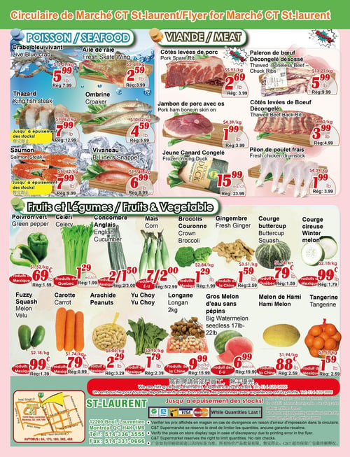 Circulaire Marché C & T - St-Laurent - Page 1
