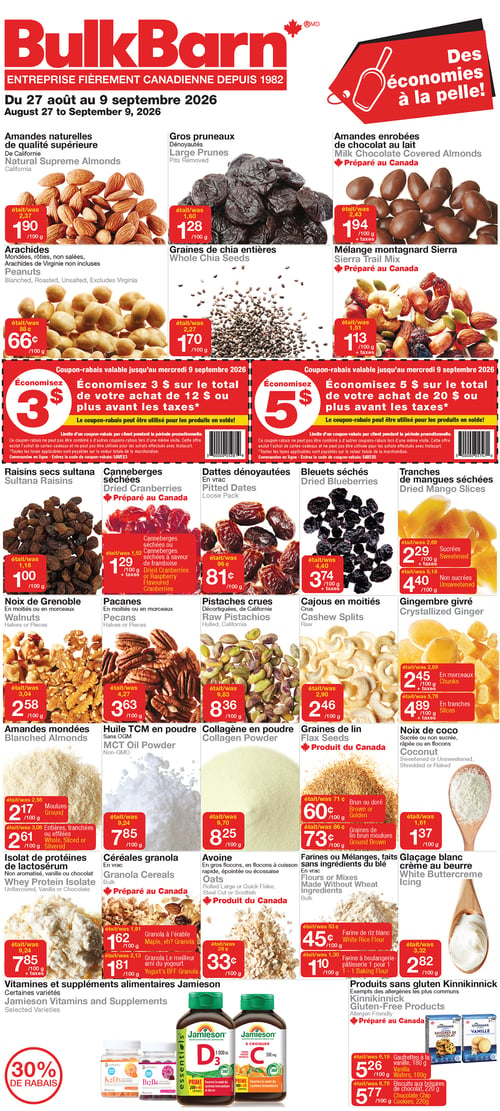 Circulaire Bulk Barn - Page 1