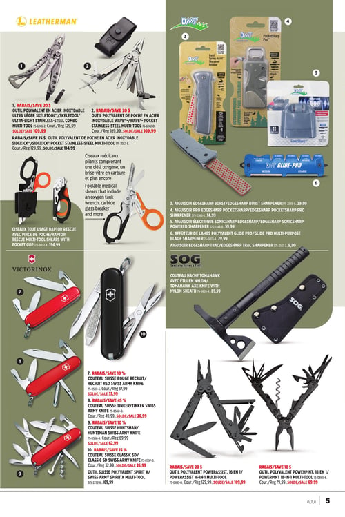 Circulaire Canadian Tire - En pleine Nature - Page 5