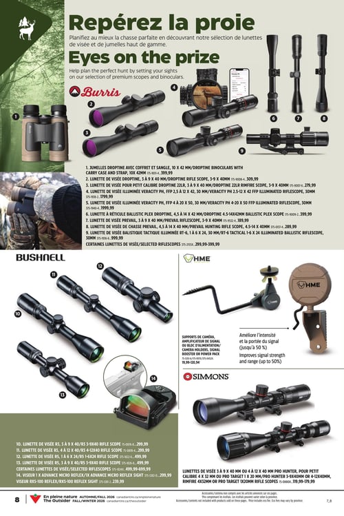 Circulaire Canadian Tire - En pleine Nature - Page 8