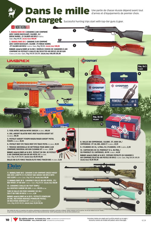 Circulaire Canadian Tire - En pleine Nature - Page 10