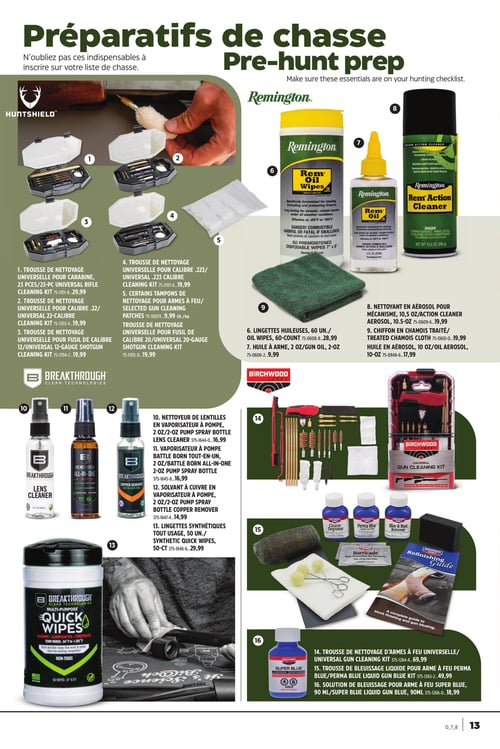 Circulaire Canadian Tire - En pleine Nature - Page 13