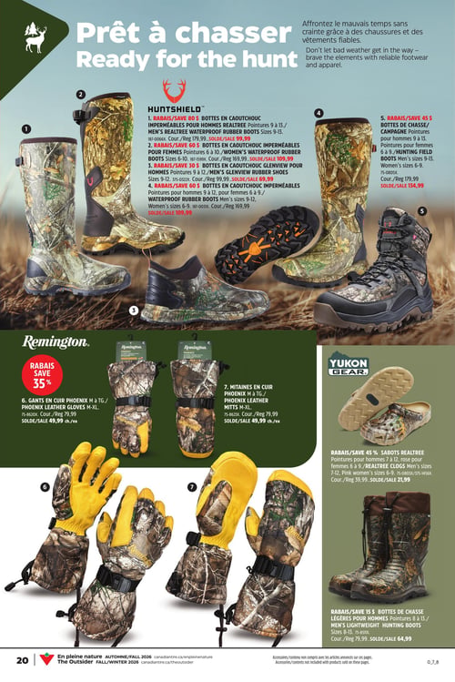 Circulaire Canadian Tire - En pleine Nature - Page 20