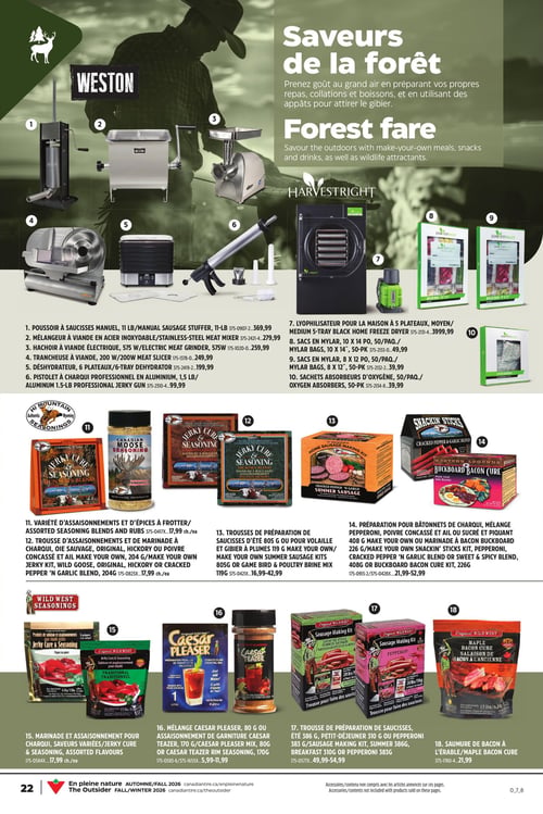 Circulaire Canadian Tire - En pleine Nature - Page 22