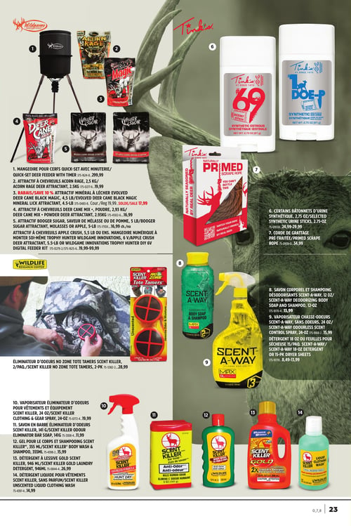 Circulaire Canadian Tire - En pleine Nature - Page 23