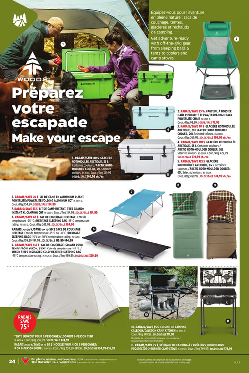 Circulaire Canadian Tire - En pleine Nature - Page 24