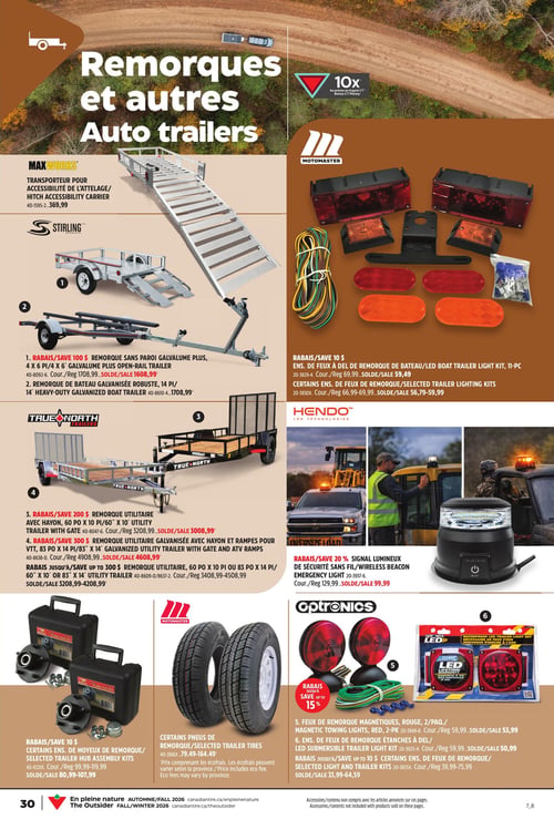 Circulaire Canadian Tire - En pleine Nature - Page 30