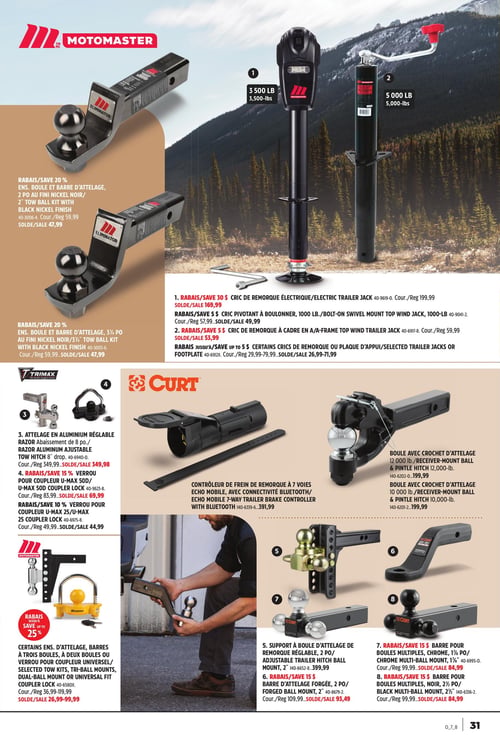 Circulaire Canadian Tire - En pleine Nature - Page 31