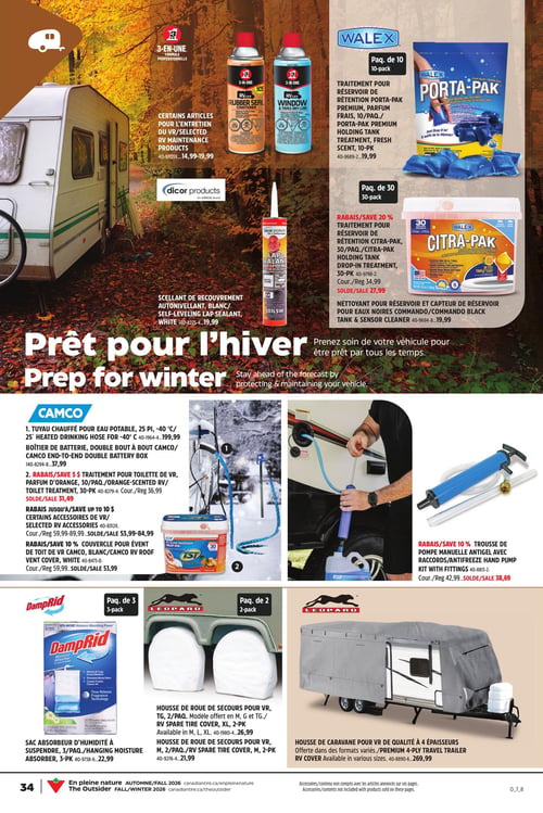 Circulaire Canadian Tire - En pleine Nature - Page 34