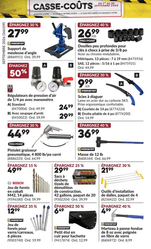 Circulaire Princess Auto - Casse-Coûts - Page 2
