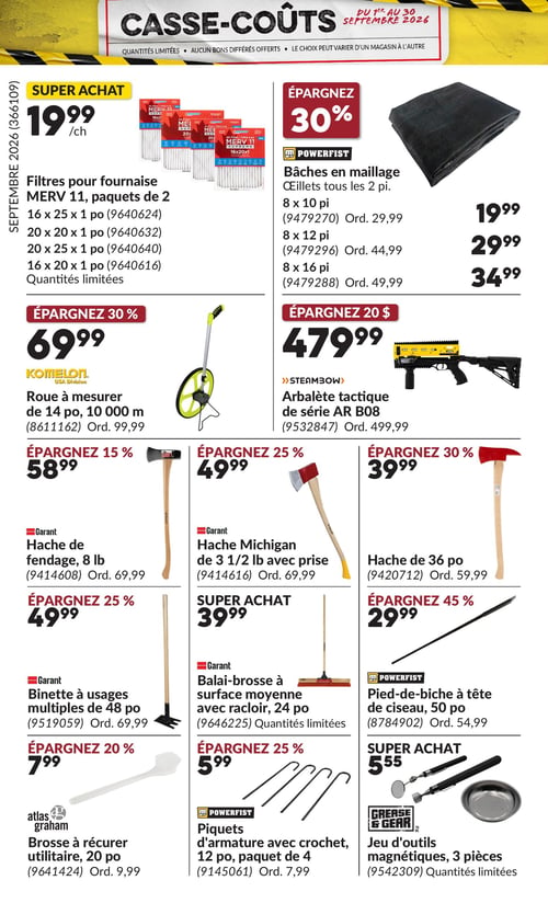 Circulaire Princess Auto - Casse-Coûts - Page 3