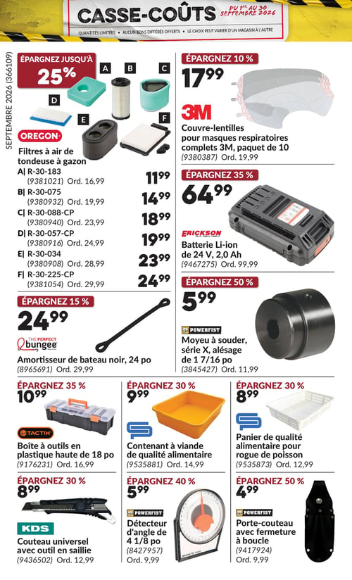 Circulaire Princess Auto - Casse-Coûts - Page 6