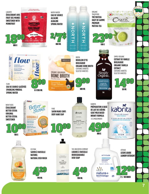 Circulaire TAU Marché d'alimentation Naturelle - Page 7