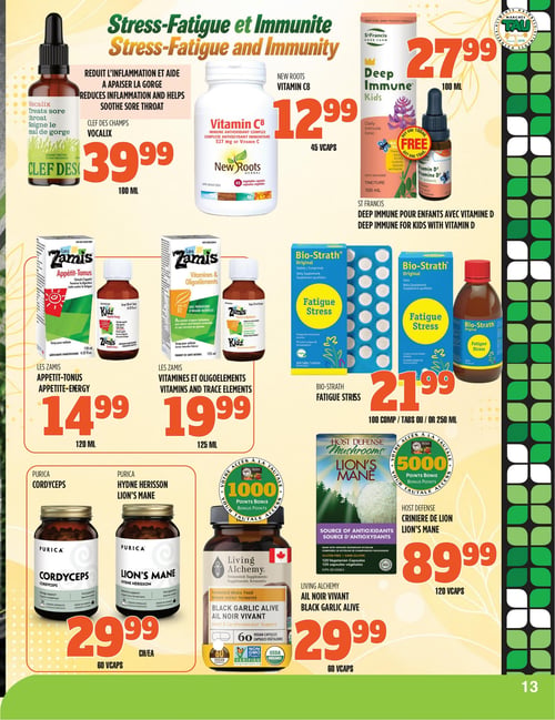 Circulaire TAU Marché d'alimentation Naturelle - Page 13