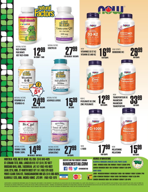 Circulaire TAU Marché d'alimentation Naturelle - Page 16